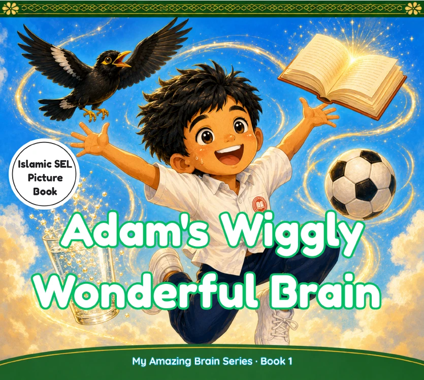 Cover of Adam’s Wiggly Wonderful Brain, My Amazing Brain Series Book 1