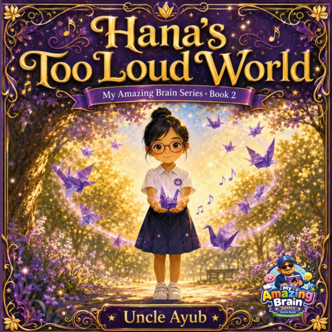 Cover of Hana’s Too Loud World, My Amazing Brain Series Book 2